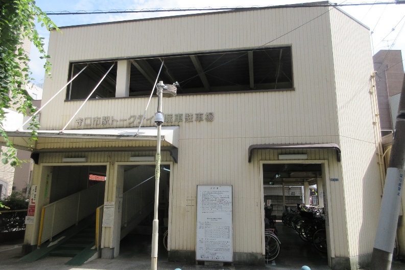 守口市駅トークティ自転車駐車場の外観１